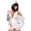 Kostium pielęgniarki+stetoskop Emergency dress rozmiar S/M