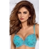 Milla B-240 turkusowy biustonosz z push-upem