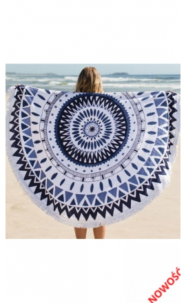 plażowy ręcznik koło