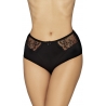 Figi damskie Sambario P-2205 wysoki stan czarne