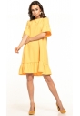 Sukienka midi Tessita T315 żółta
