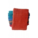 Ręcznik kąpielowy frotte basenowy w kolorze pomarańczowym rozmiar 70x140