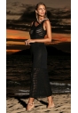 Sukienka plażowa tunika Primo model 295 col.1 czarna