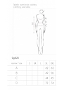 Bluzka damska czrna Merribel CG023 tabela rozmiarów
