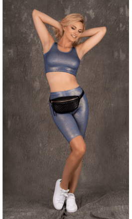 Komplet sportowy legginsy i top Merribel Gym 188