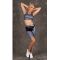 Komplet sportowy krótkie legginsy i top Gym 188