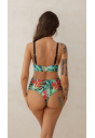 Jungle biustonosz kąpielowy push-up bikini