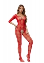 Seksowne czarne bodystocking 2037