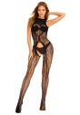 Sexy bielizna czarne bodystocking 2038