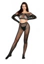 Bielizna na prezent czarne bodystocking